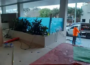 balustrade installation