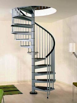 Spiral Metal Stairs