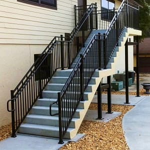 Custom Metal Stairs